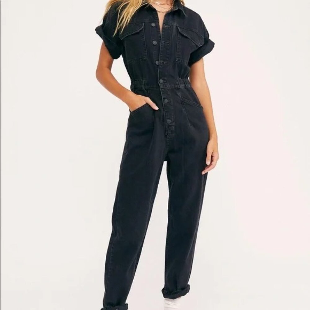 Free People Marci Coverall Jumpsuit
